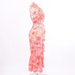 Cinq A Sept Pink Floral Maxi Dress -Swimwear Shore a0175599 337d 42f5 b965 c62b263456f6 scaled