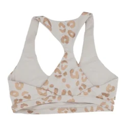 Spiritual Gangster Rose Gold Animal Print Reana Sports Bra