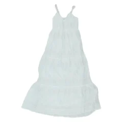 Jessica Simpson White Eyelet Maxi Dress