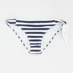 Navy Striped Swim Bottom