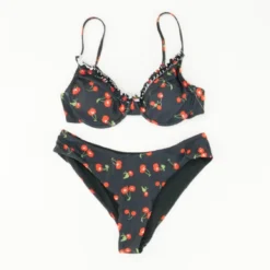 N/A Black Fruit Two-Piece