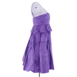 CYNTHIA ROWLEY Purple Solid Mini Dress -Swimwear Shore aa4ae7c6 6c85 476e a9b7 7a90da13865e