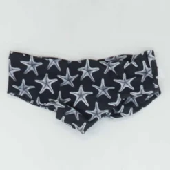 Black Tropical Swim Bottom