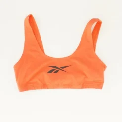 Reebok Red Solid Sports Bra