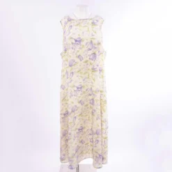 Vintage Sleeveless Floral Midi Dress