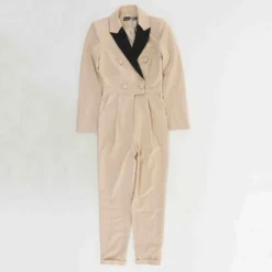 Beige Jumpsuit
