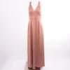 Rose Gold Solid Formal Dress