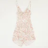 Aeropostale White Floral Romper