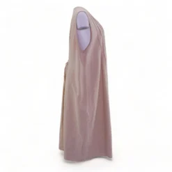 Vintage Linen-Cotton Blend Button Front Midi Dress -Swimwear Shore b91b89d4 6857 49e4 b8ae 630ed2ddafc2