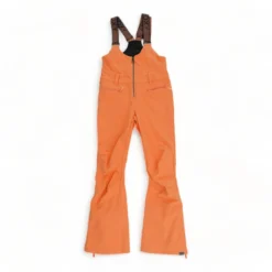 Roxy Peach Solid Ski Jumpsuit