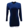CYNTHIA ROWLEY Navy Solid Mini Dress