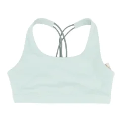 Spiritual Gangster Green Solid Studio Dream Sports Bra