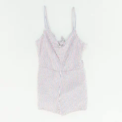 Vineyard Vines White Striped Romper