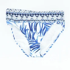 Tommy Bahama Fuller Fronds Wide Band High Waist Bikini Bottom Size XS