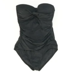 Twist-Front Ruched One-Piece Swimsuit - Size 6, 8 -Swimwear Shore ca109983 21dc 47d4 a227 469f8bf83ffe