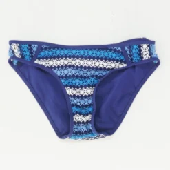 Blue Graphic Swim Bottoms