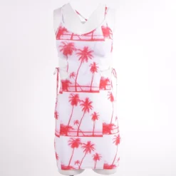 Urban Outfitters White Tropical Mini Dress