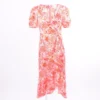 Cinq A Sept Pink Floral Maxi Dress