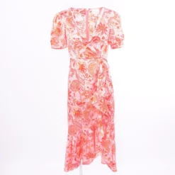 Cinq A Sept Pink Floral Maxi Dress