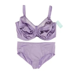 GODDESS Purple Solid Bra