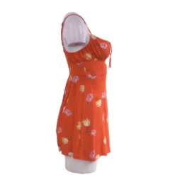 Urban Outfitters Orange Floral Mini Dress -Swimwear Shore cffe0748 56ec 4083 87ca 40f30a3b296a