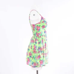 Hollister Green Floral Mini Dress -Swimwear Shore d5cf46a7 477c 428e b847 8fe3375b21ba