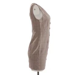 NASTY GAL Brown Plaid Mini Dress -Swimwear Shore db967794 fea9 4c7d ae9b d4d8d7d3a798 cd985165 91f7 4228 89c0 a2f75d33620a scaled