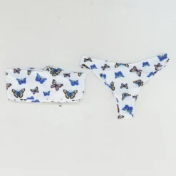 Zaful White Graphic Two-Piece