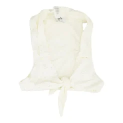 Beige Eyelet Swim Top