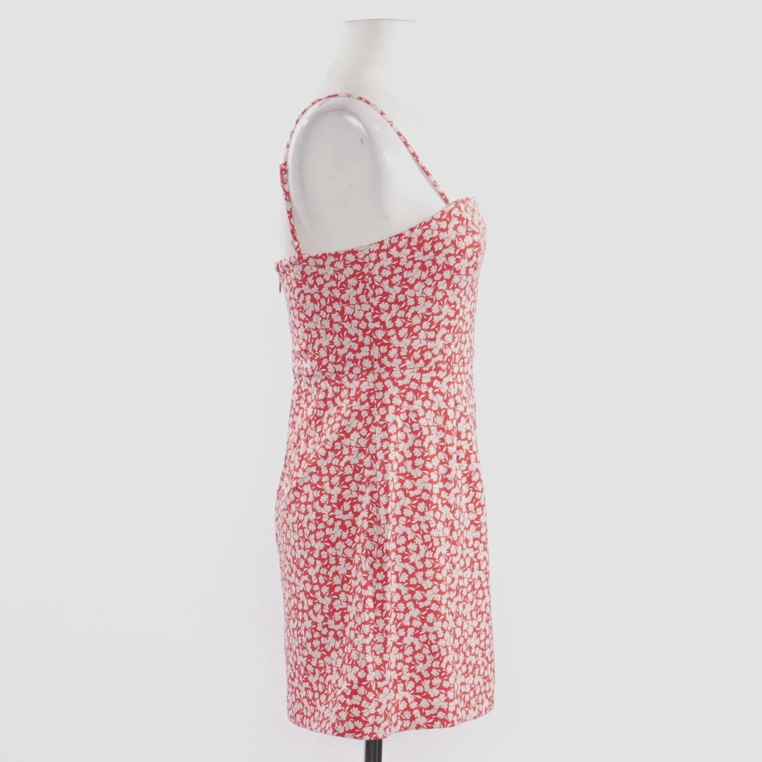 French Connection Baylee Whisper Print Minidress In Fire Coral - Size 0 3 French Connection Baylee Whisper Print Minidress In Fire Coral - Size 0 - Image 3