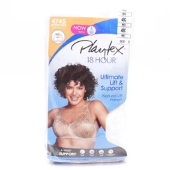 Playtex White Floral Bra 4745