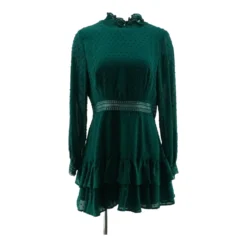 Showpo Green Polka Dot Midi Dress