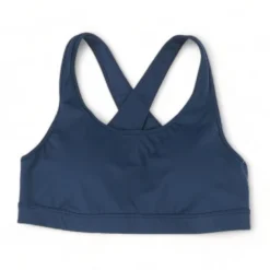 Indigo Solid Sports Bra