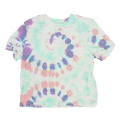 White Tie Dye Pajama Top