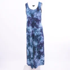 Blue Tie Dye Maxi Dress