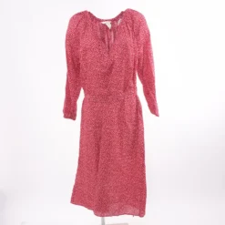 H&M Red Floral Midi Dress