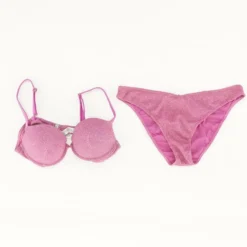 Yamamay Pink Solid Two-Piece