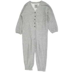 Madewell Gray Solid Jumpsuit