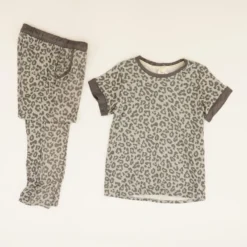 Lucky Brand Gray Animal Print Set
