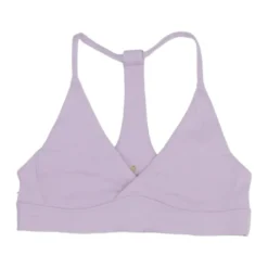 Spiritual Gangster Lavender Solid Lynna Sports Bra