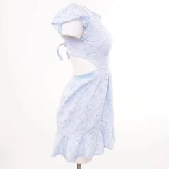 Jessica Simpson Blue Eyelet Midi Dress -Swimwear Shore ff3f70e7 b15f 4ba8 bcf9 7963bf687a08